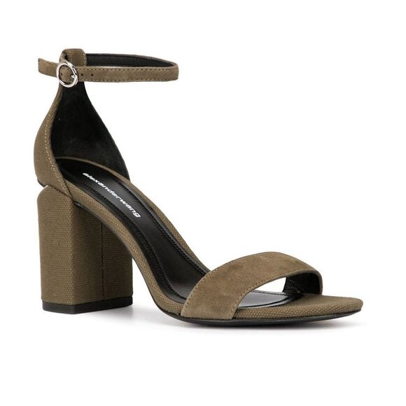 ALEXANDER WANG Abby Ankle Strap Sandal sz 8 - Picture 1 of 12